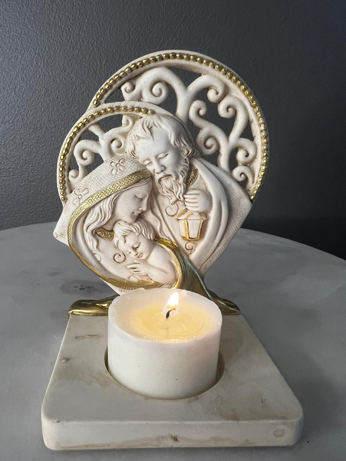 Holy Family Candle Holder