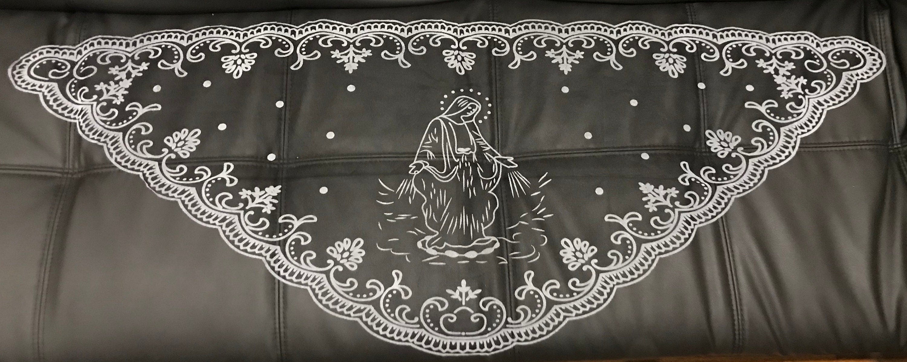 Mantilla Scarf (St Charbel and Our Lady)