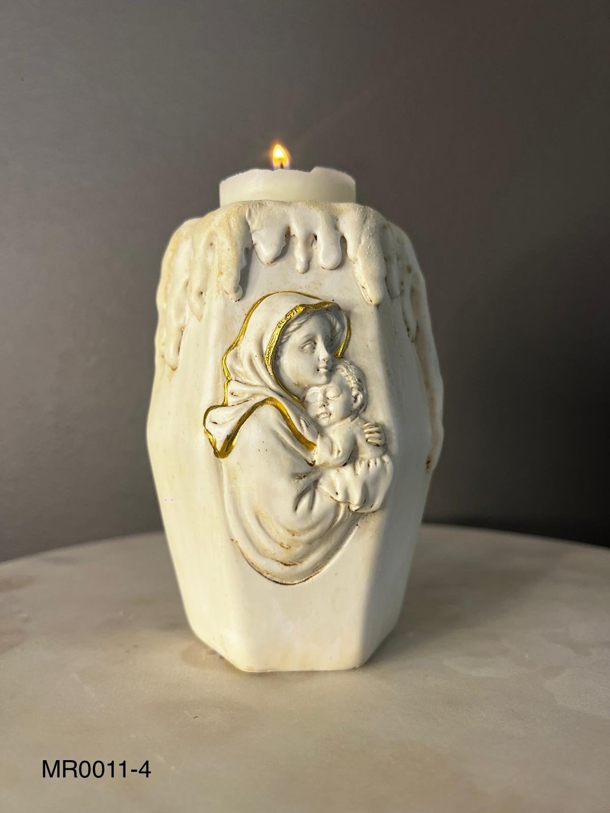 Religious candle holder