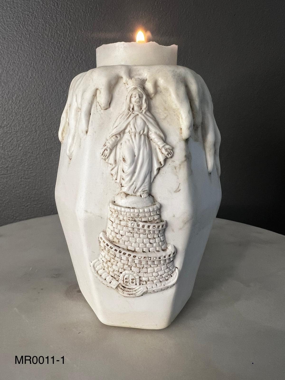 Religious candle holder