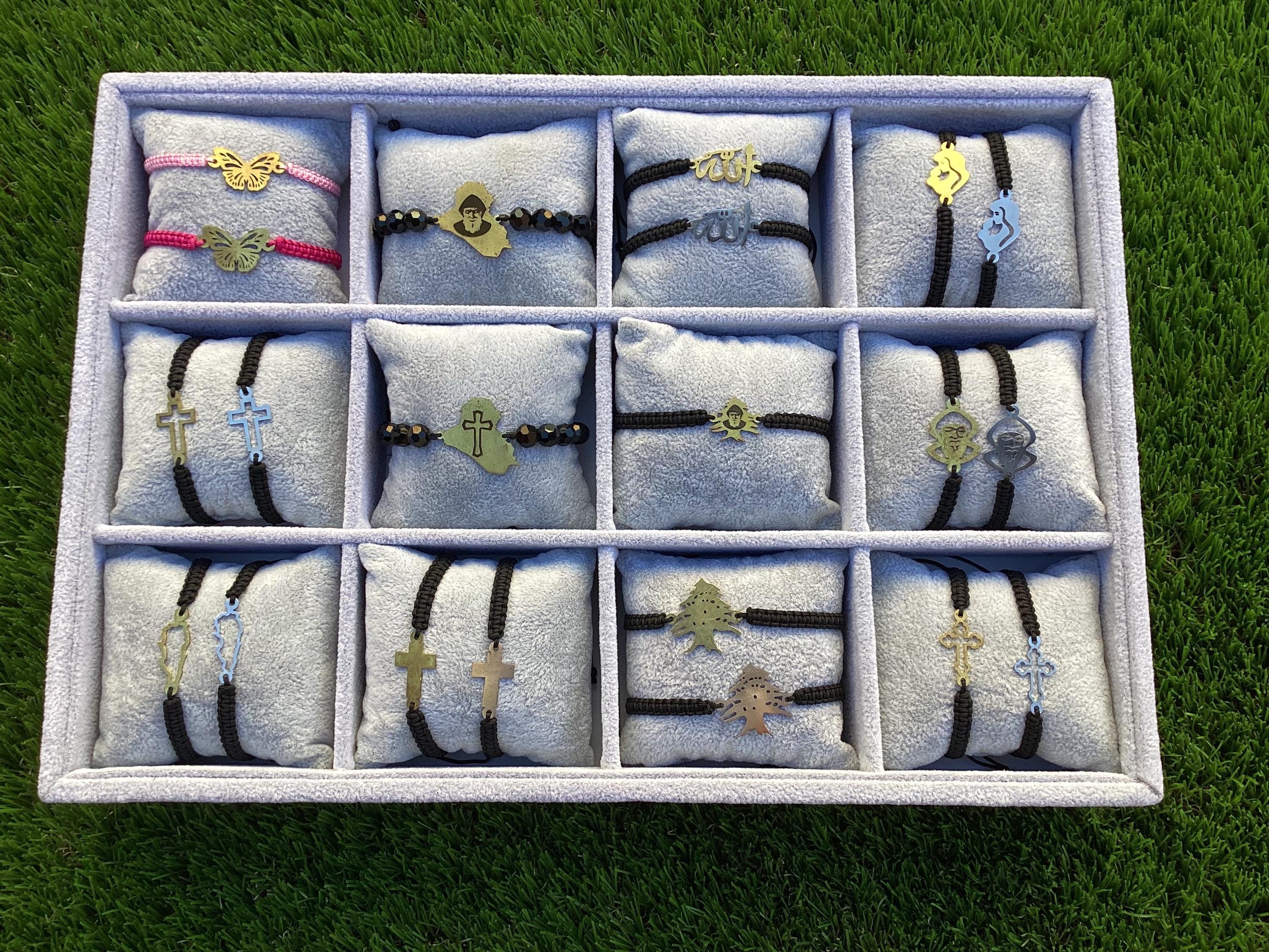 Religious Threaded and Beaded bracelets