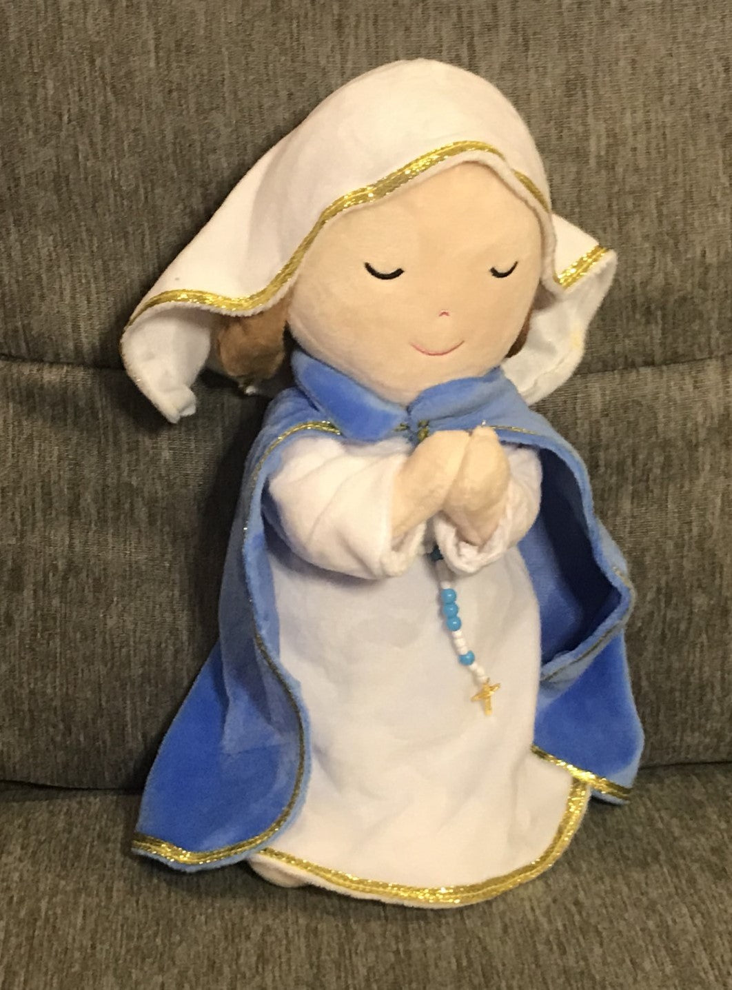 Mary Praying Plush Toy