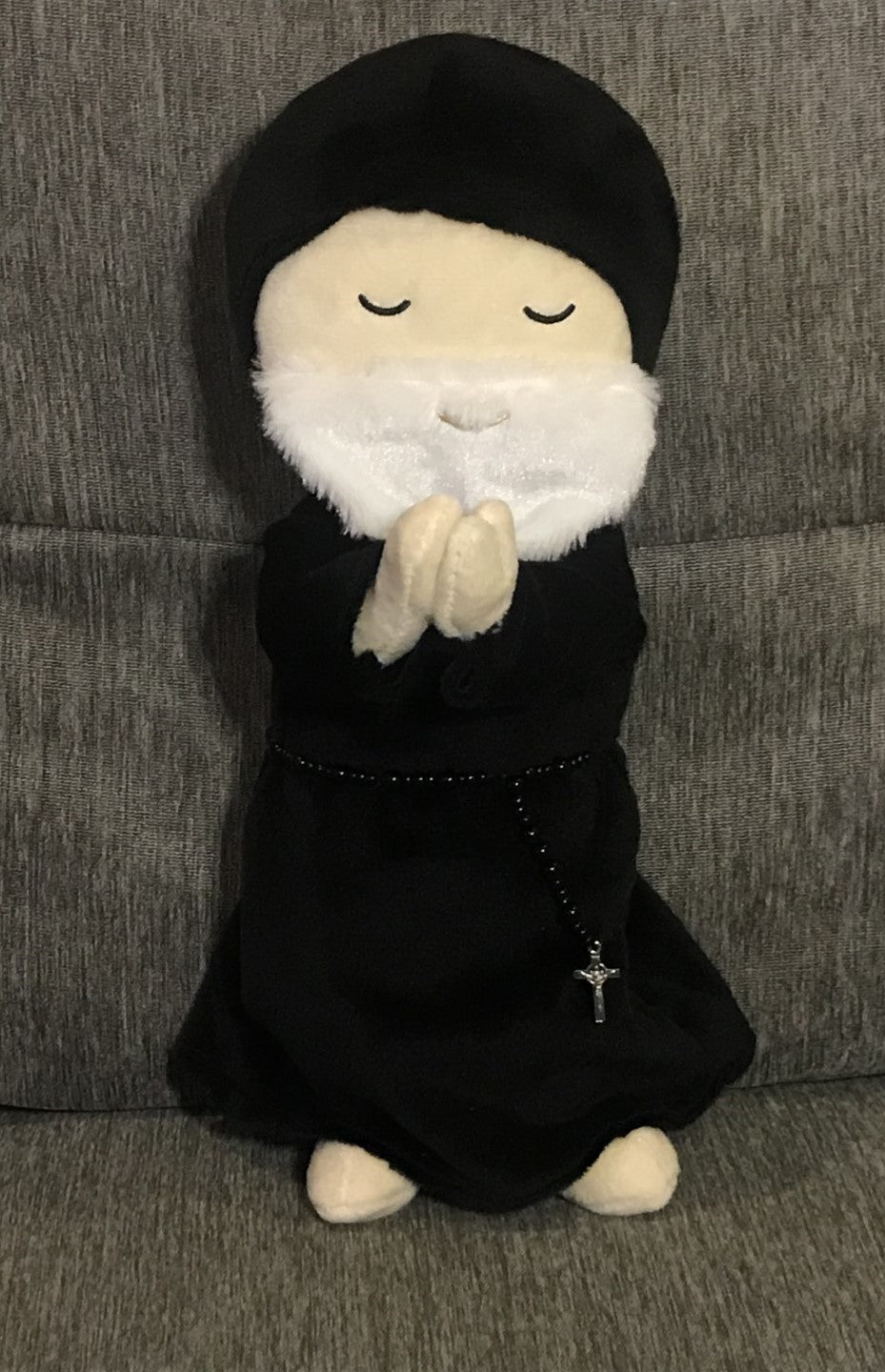 Saint Charbel Praying Plush Toy